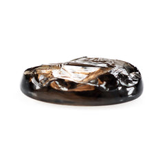 SMOKY QUARTZ ROUGHTOP OVAL CAB 18X13MM 8.70Cts.