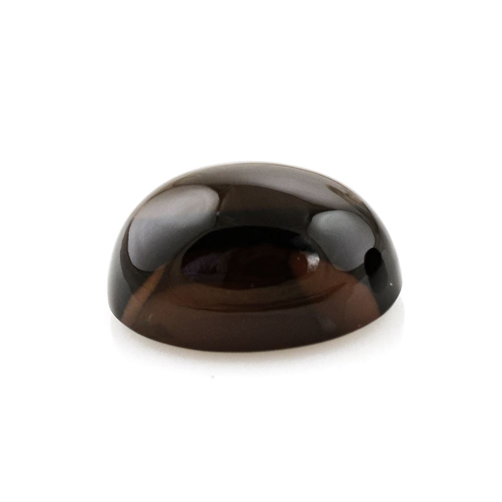 SMOKY QUARTZ OVAL CAB 16X12MM 11.45Cts.