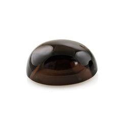 SMOKY QUARTZ OVAL CAB 16X12MM 11.45Cts.
