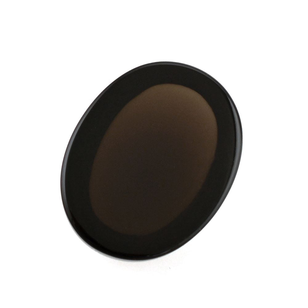 SMOKY QUARTZ OVAL CAB 20X15MM 17.80Cts.
