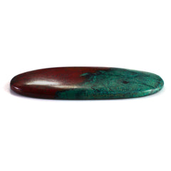 SUNSET CHRYSOCOLLA PLAIN OVAL CAB 65X32MM 119.75 Cts.