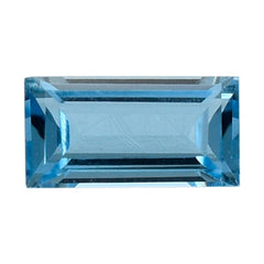 SWISS BLUE TOPAZ CUT BAGUETTE 4X2MM 0.12 Cts.
