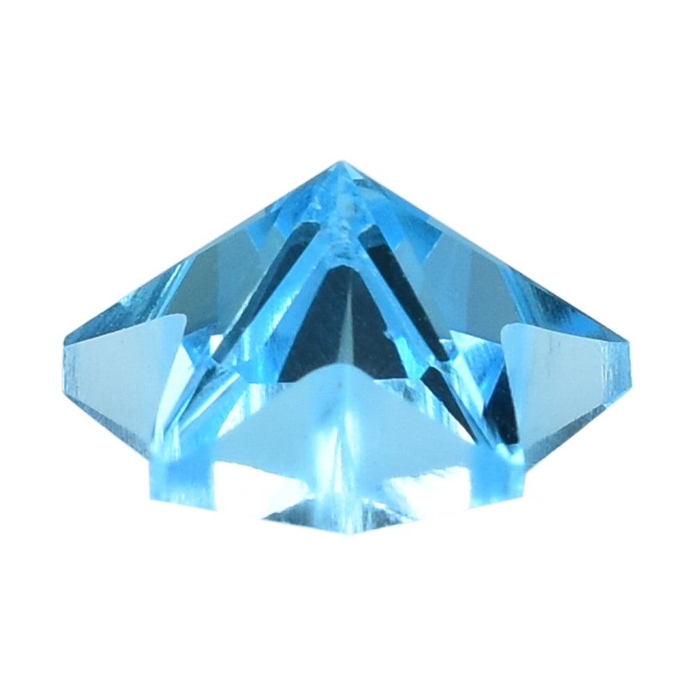 SWISS BLUE TOPAZ CUT STAR 8MM (TH.5.20-5.60MM) 1.94 Cts.