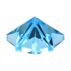 SWISS BLUE TOPAZ CUT STAR 8MM (TH.5.20-5.60MM) 1.94 Cts.