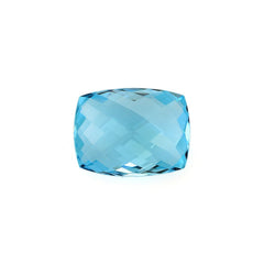 SWISS BLUE TOPAZ CHECKER CUT BRIOLETTE (BABY SWISS) (CLEAN) 20.00X15.00 MM 21.20 Cts.