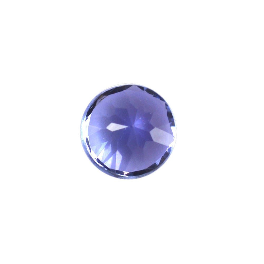 TANZANITE CUT ROUND (A) 4.50MM 0.42 Cts.
