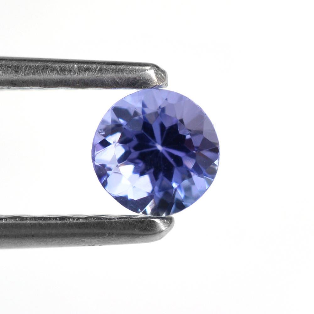 TANZANITE CUT ROUND (A) 4.50MM 0.42 Cts.