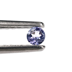TANZANITE CUT ROUND (A) 3MM 0.13 Cts.