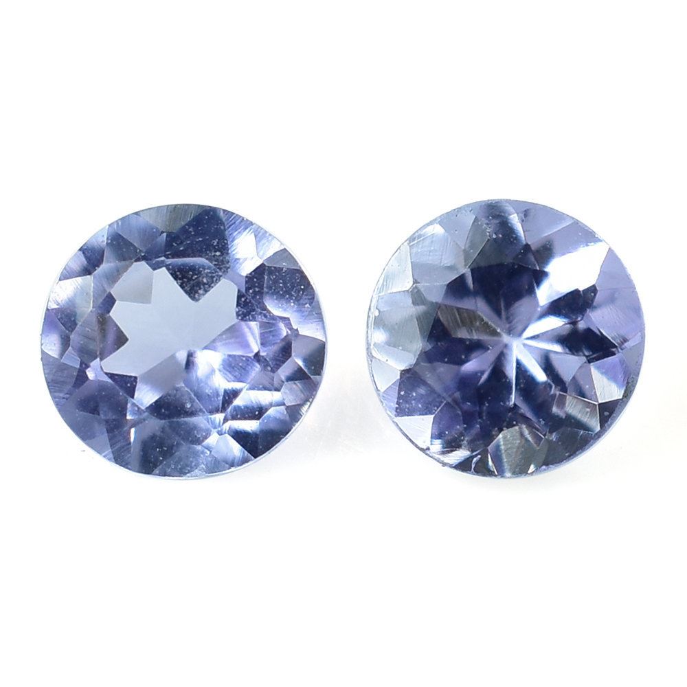TANZANITE CUT ROUND (A) 3MM 0.13 Cts.