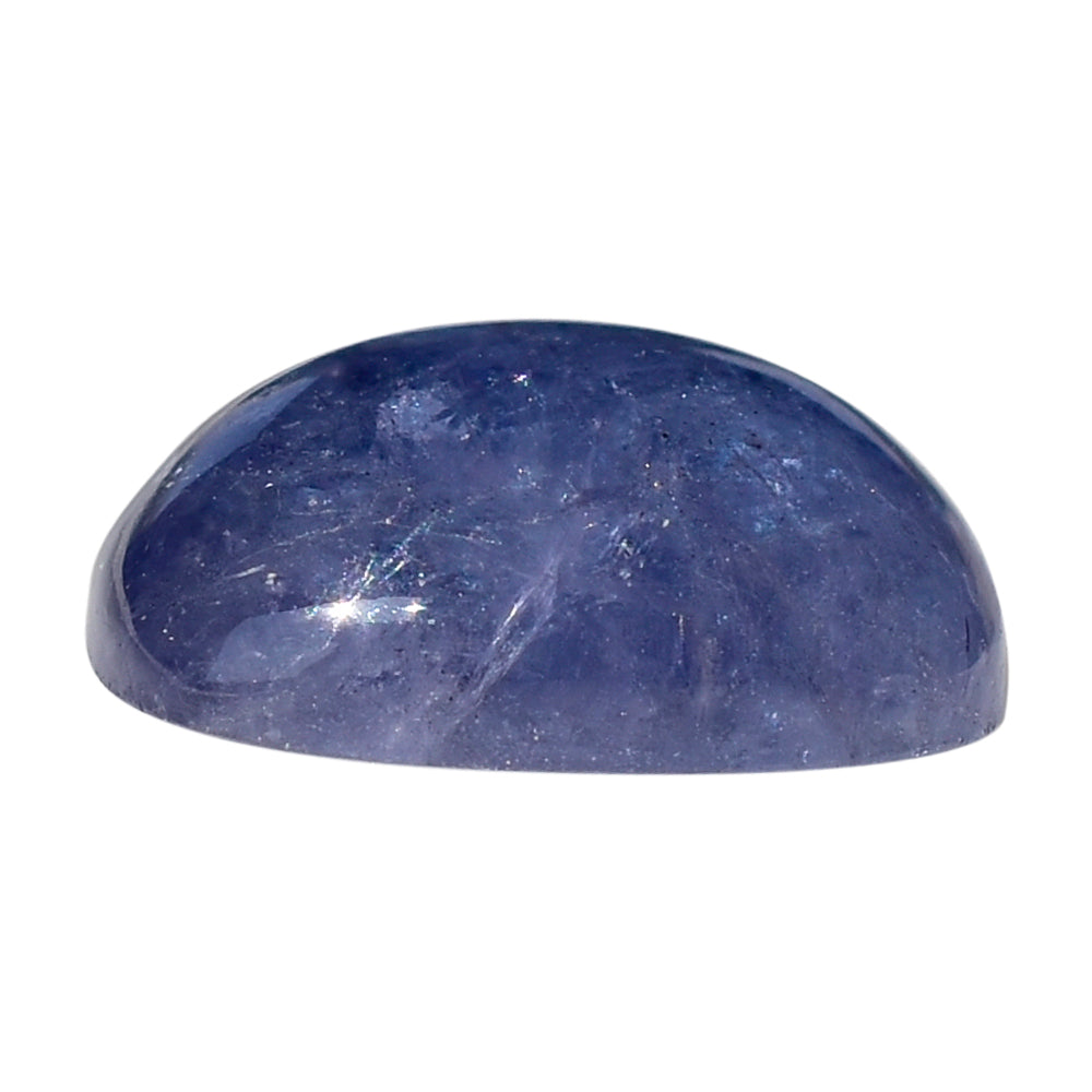 MILKY TANZANITE CUSHION CAB (A-SEMI MILKY) 11X9MM 4.60 Cts.