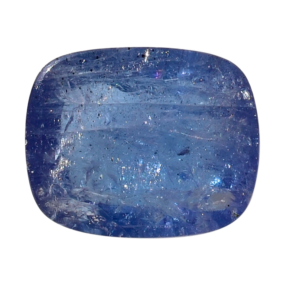 MILKY TANZANITE CUSHION CAB (A-SEMI MILKY) 11X9MM 4.60 Cts.