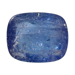 MILKY TANZANITE CUSHION CAB (A-SEMI MILKY) 11X9MM 4.60 Cts.