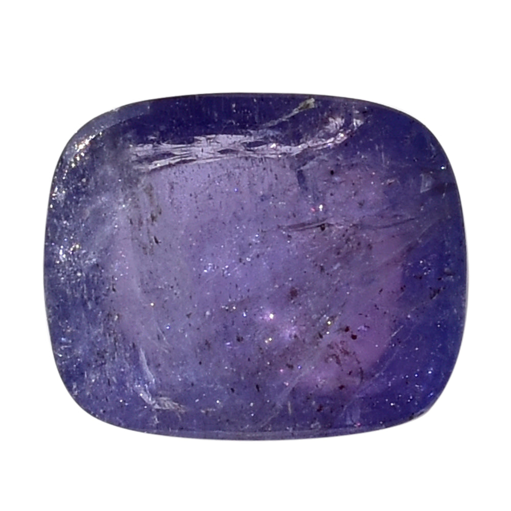 MILKY TANZANITE CUSHION CAB (A-SEMI MILKY) 11X9MM 4.70 Cts.