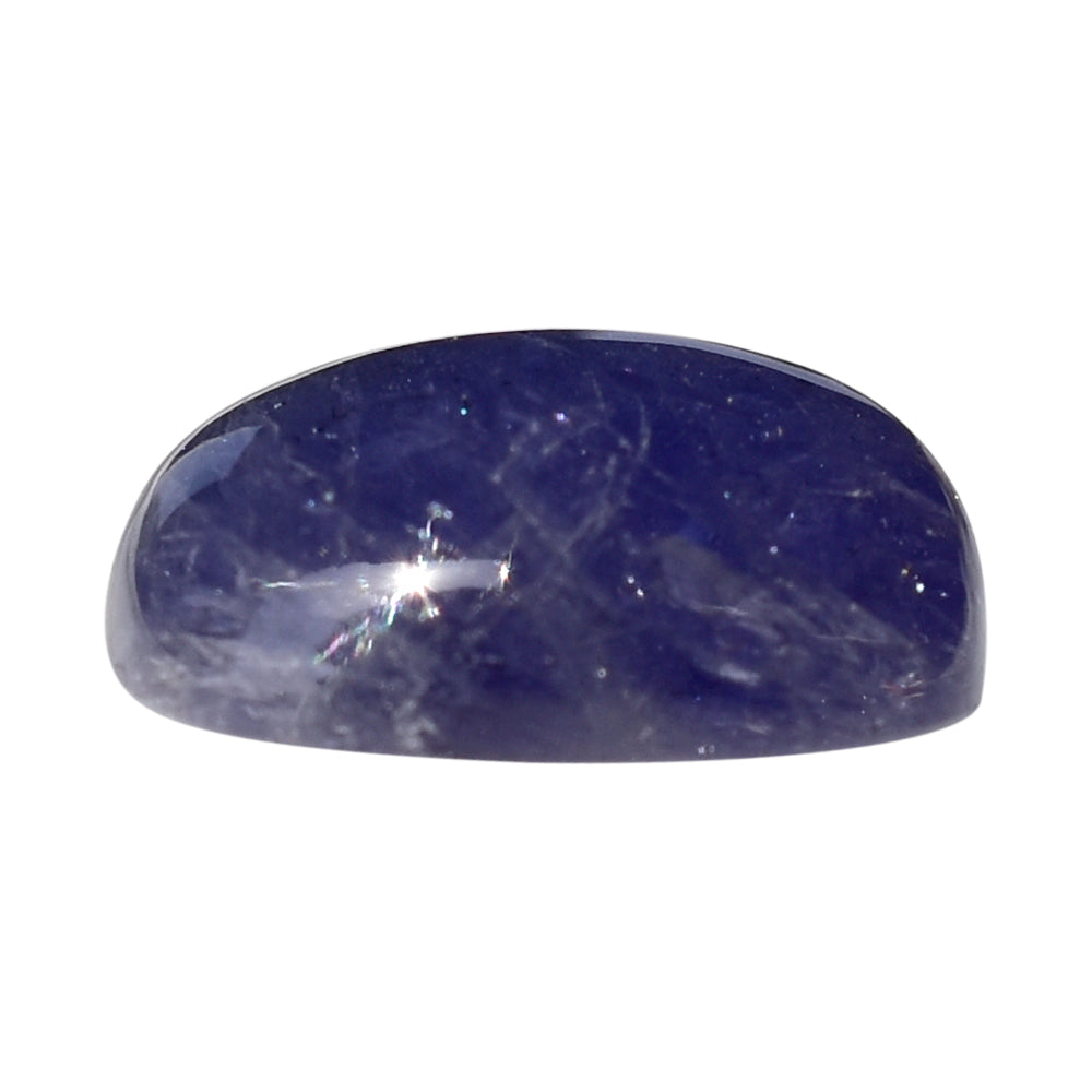 MILKY TANZANITE CUSHION CAB (A) 11X9MM 5.10 Cts.