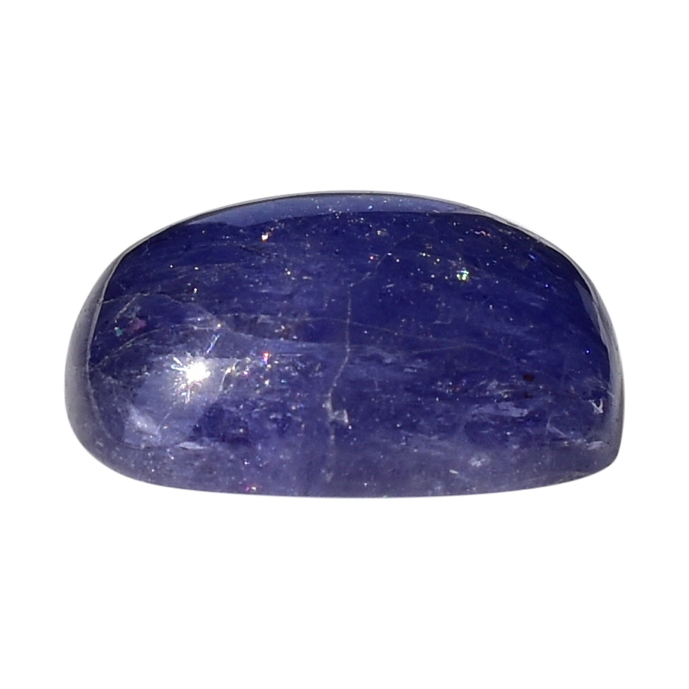 MILKY TANZANITE CUSHION CAB (AAA) 11X9MM 4.80 Cts.