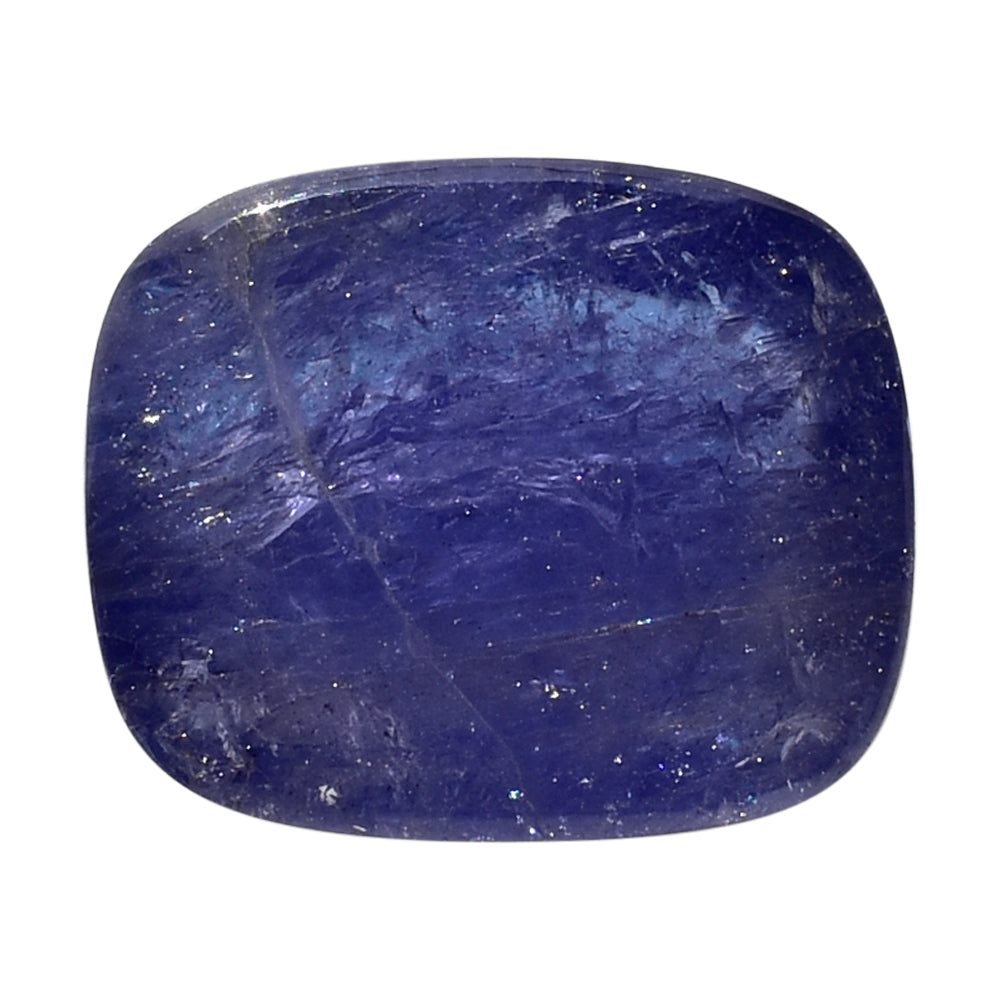 MILKY TANZANITE CUSHION CAB (AAA) 11X9MM 4.80 Cts.