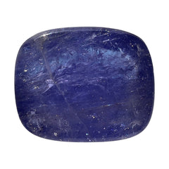 MILKY TANZANITE CUSHION CAB (AAA) 11X9MM 4.80 Cts.