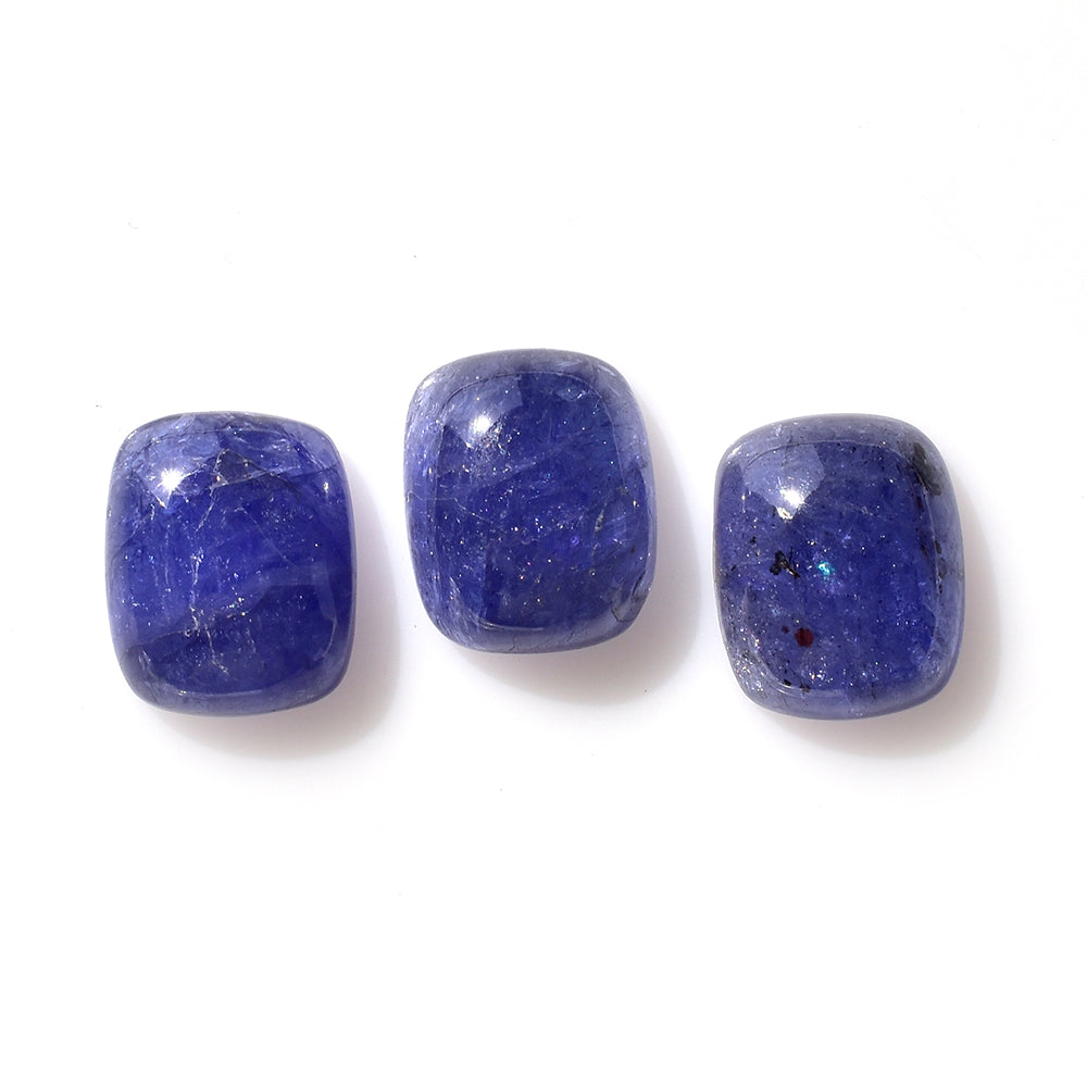MILKY TANZANITE CUSHION CAB (AAA) 11X9MM 4.80 Cts.