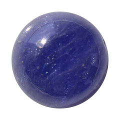 MILKY TANZANITE ROUND CAB (AA) 12MM 9.50 Cts.