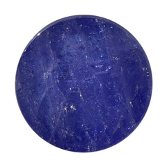 MILKY TANZANITE ROUND CAB (AA) 12MM 9.50 Cts.