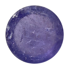 MILKY TANZANITE ROUND CAB (AA-SEMI MILKY) 6MM 1.15 Cts.