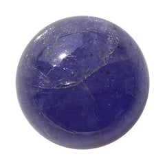 MILKY TANZANITE ROUND CAB (A) 6MM 1.22 Cts.
