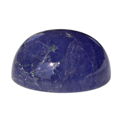 MILKY TANZANITE ROUND CAB (A) 6MM 1.22 Cts.
