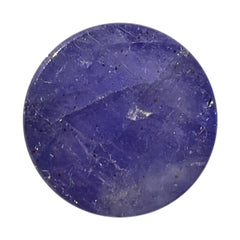 MILKY TANZANITE ROUND CAB (A) 6MM 1.22 Cts.