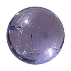 MILKY TANZANITE ROUND CAB (A-SEMI MILKY) 4MM 0.34 Cts.