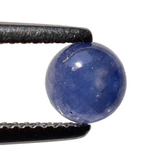 MILKY TANZANITE ROUND CAB (AAA) 6MM 1.40 Cts.