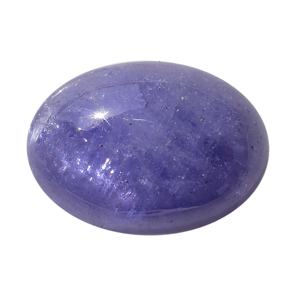 MILKY TANZANITE OVAL CAB (A) 14X10MM 5.91 Cts.