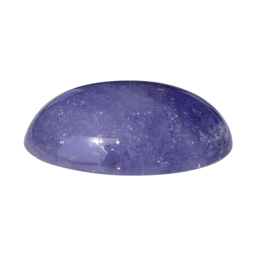 MILKY TANZANITE OVAL CAB (A) 14X10MM 5.91 Cts.