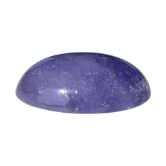 MILKY TANZANITE OVAL CAB (A) 14X10MM 5.91 Cts.