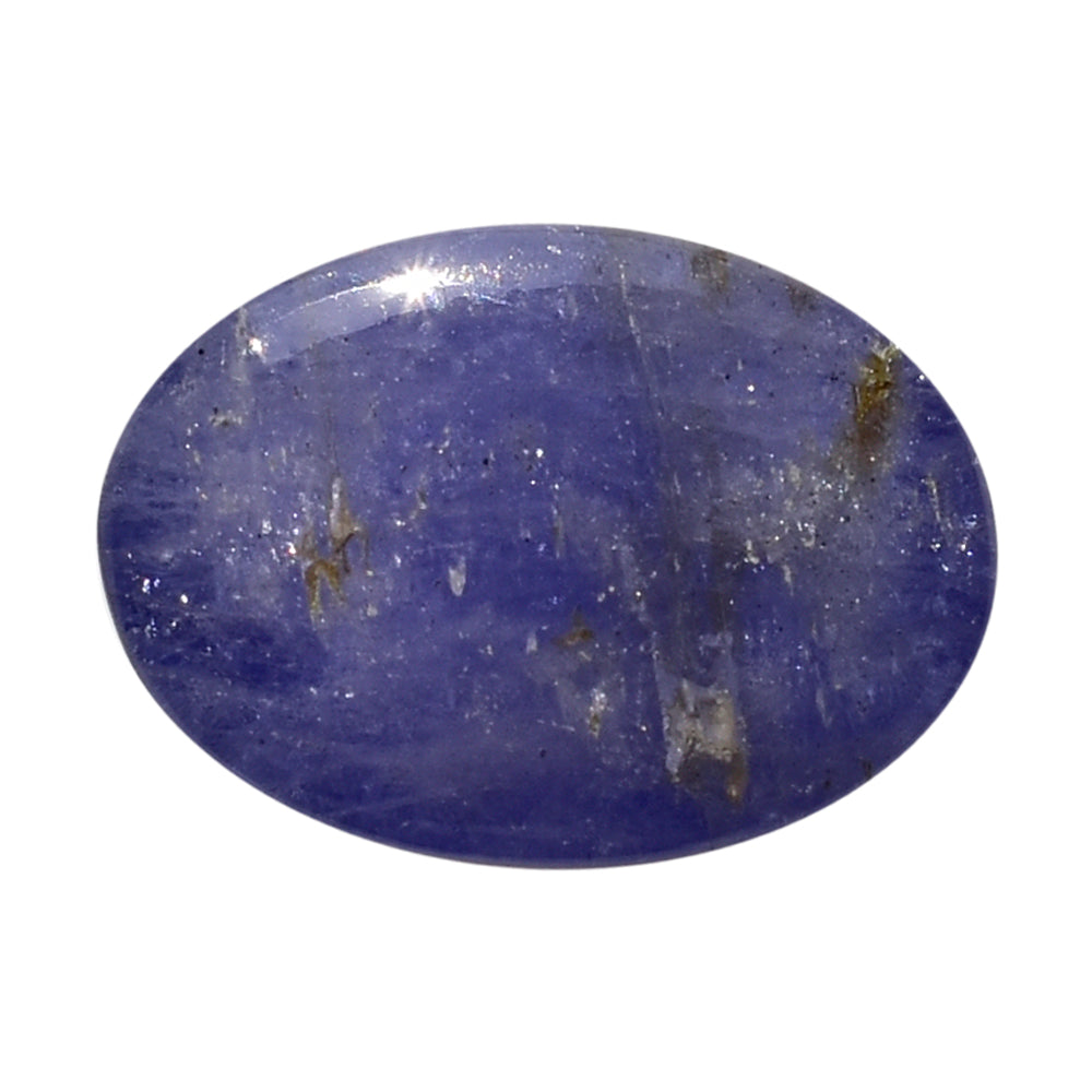 MILKY TANZANITE OVAL CAB (A) 14X10MM 6.04 Cts.