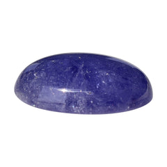 MILKY TANZANITE OVAL CAB (A) 14X10MM 5.83 Cts.