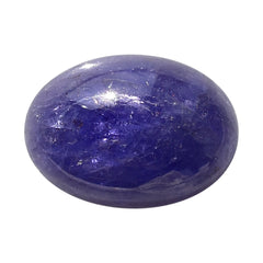 MILKY TANZANITE OVAL CAB (AAA) 14X10MM 5.83 Cts.