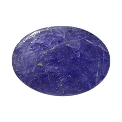 MILKY TANZANITE OVAL CAB (AAA) 14X10MM 5.83 Cts.