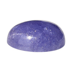 MILKY TANZANITE OVAL CAB (AA) 10X8MM 3.50 Cts.
