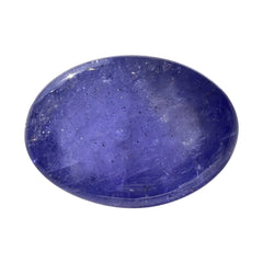 MILKY TANZANITE OVAL CAB (AA) 14X10MM 10.20 Cts.