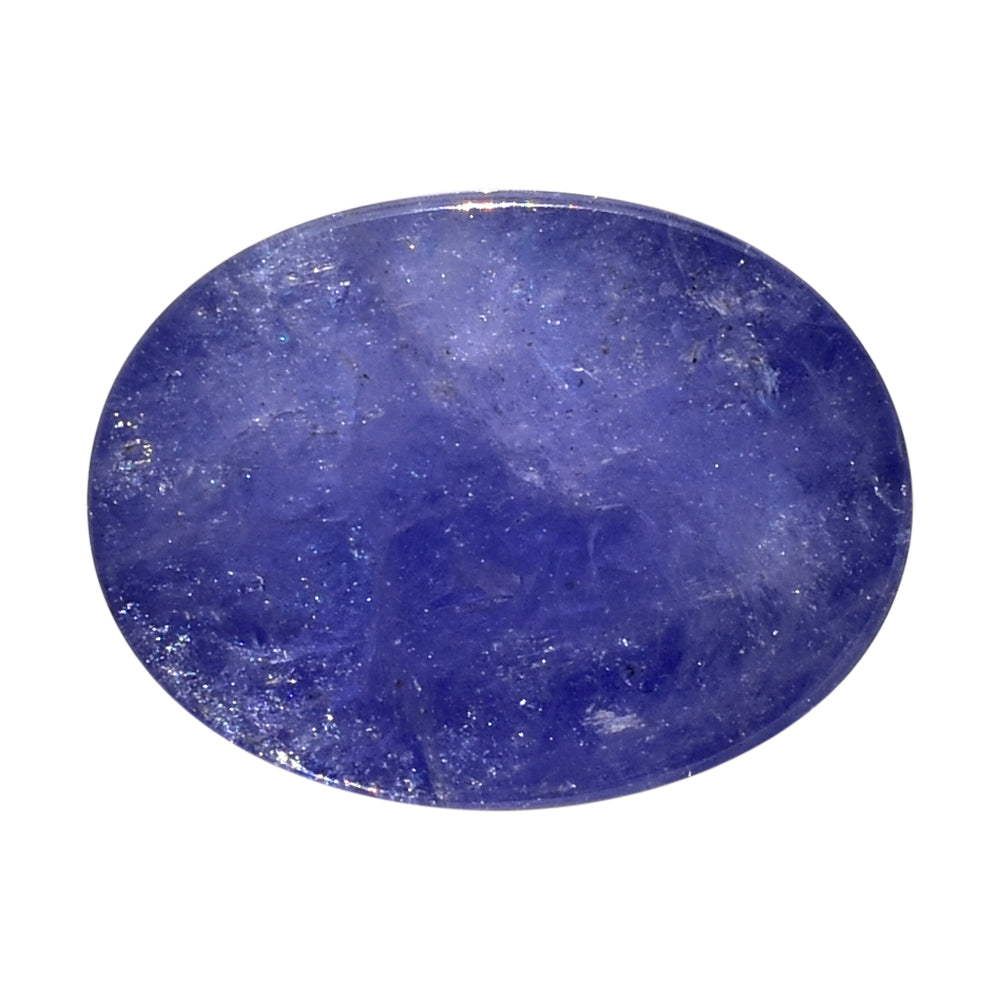 MILKY TANZANITE OVAL CAB (AA) 16X12MM 13.50 Cts.