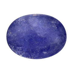 MILKY TANZANITE OVAL CAB (AA) 16X12MM 13.50 Cts.
