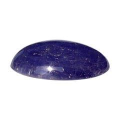 MILKY TANZANITE OVAL CAB (AA) 14X10MM 5.67 Cts.