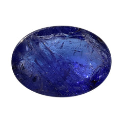 MILKY TANZANITE OVAL CAB (AAA-SEMI MILKY) 14X10MM 6.93 Cts.