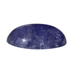 MILKY TANZANITE OVAL CAB (A-SEMI MILKY) 14X10MM 7.20 Cts.