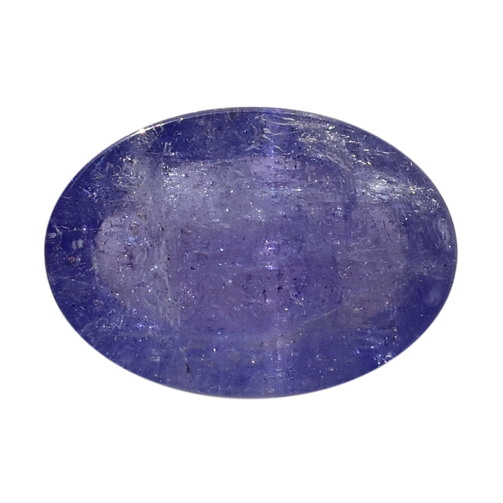 MILKY TANZANITE OVAL CAB (A-SEMI MILKY) 14X10MM 7.20 Cts.