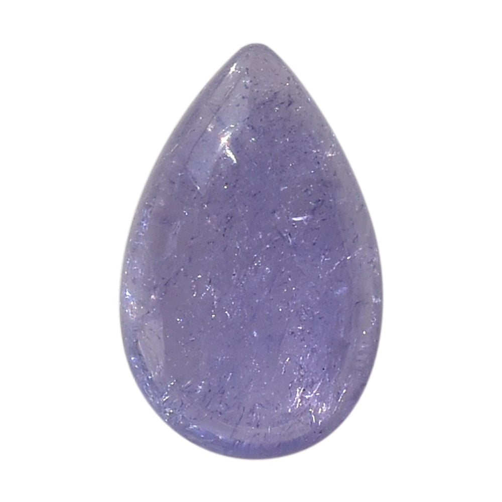 MILKY TANZANITE PEAR CAB (AA-SEMI MILKY) 8X5MM 0.93 Cts.