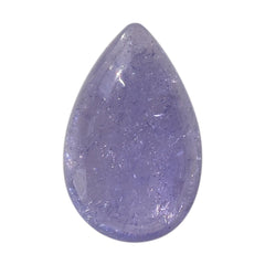 MILKY TANZANITE PEAR CAB (AA-SEMI MILKY) 8X5MM 0.93 Cts.