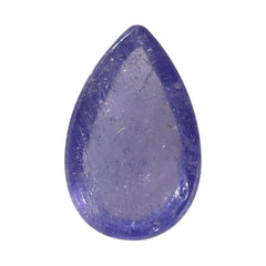 MILKY TANZANITE PEAR CAB (AA-SEMI MILKY) 8X5MM 0.93 Cts.