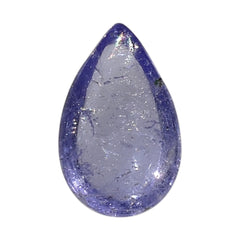 MILKY TANZANITE PEAR CAB (A-SEMI MILKY) 8X5MM 1.00 Cts.