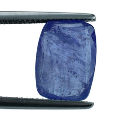 MILKY TANZANITE BOTH SIDE TABLE CUT CUSHION (AA-SEMI MILKY) 14X10MM 5.85 Cts.